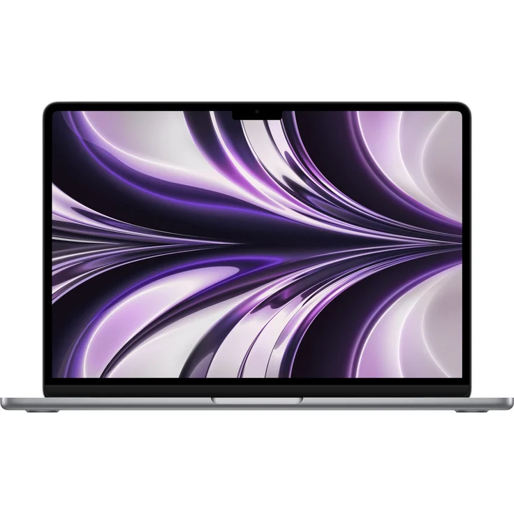 Apple MacBook Air 13 (2022) 13,6 Zoll (2560 x1664) Retina, Apple M2 (8-Core CPU) 8GB RAM, 512GB SSD (Apple 10-Core GPU) macOS, Space Grau (MLXX3D/A) – Bild 1