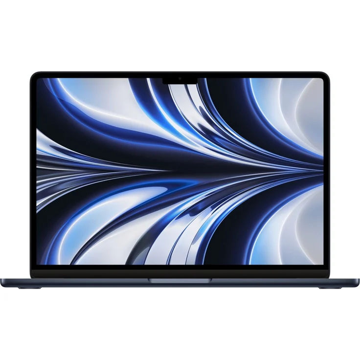 Apple MacBook Air 13 (2022) 13,6 Zoll (2560 x 1664) Retina, Apple M2 (8-Core CPU) 8GB RAM, 256GB SSD (Apple 8-Core GPU) macOS, Midnight (MLY33D/A) – Bild 1