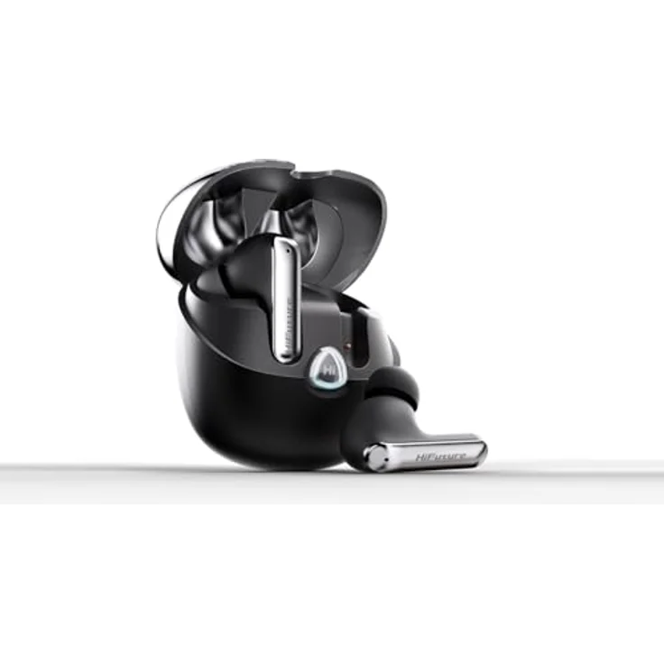 HiFuture SonicAir TWS Ohrhörer, 10mm Treiber, Bluetooth 5.3, IPX5 wasserdicht, bis zu 35 Stunden Akkulaufzeit, Schwarz – Bild 1