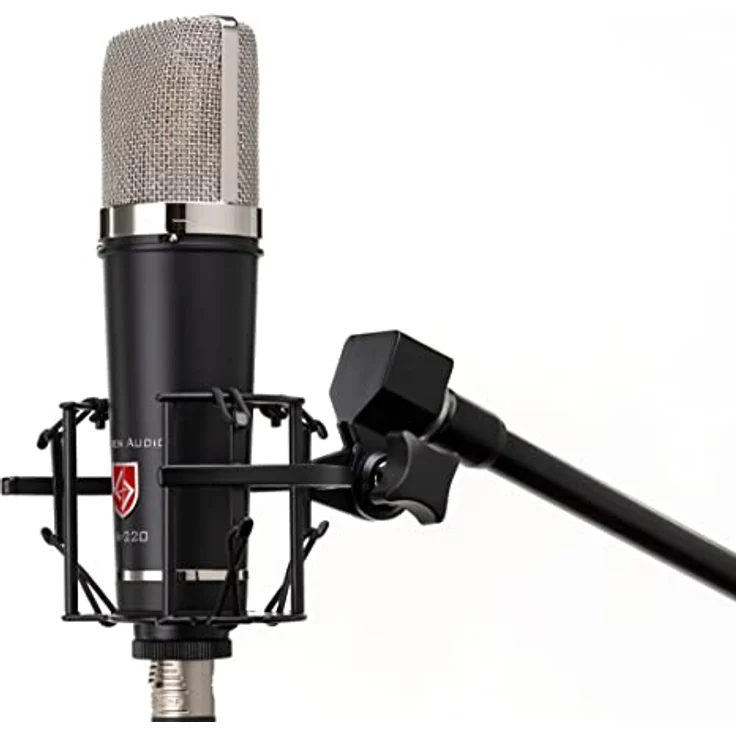 Lauten Audio LA-220 V2, Großmembran Kondensatormikrofon mit Nierenrichtcharakteristik und Frequenzgang von 20 Hz - 20 kHz, schwarz – Bild 2