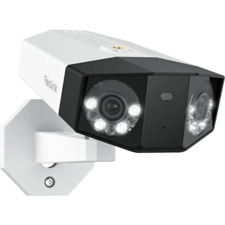 Reolink Überwachungskamera PoE 16MP Ultra HD (Außenbereich, Dual-Objektiv, 180° Pan, Farb-Nachtsicht, Person/Fahrzeug/Tier-Erkennung) – Bild 1