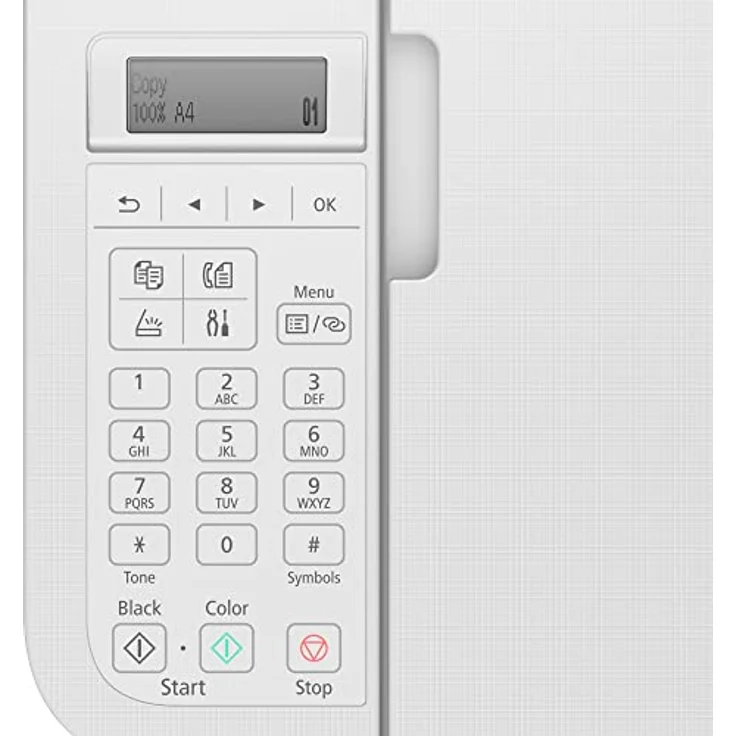 Canon PIXMA TR4751i Multifunktionsdrucker DIN A4 - Farbtintenstrahldrucker weiß (Scanner, Kopierer, kabelloser Drucker, WLAN, LCD, Apple AirPrint, Mopria) kompatibel mit Drucker ABO PIXMA Print Plan – Bild 3
