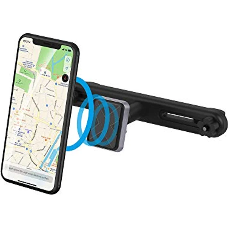 Xlayer magfix KFZ-Halterung für die Kopfstütze, Handyhalter fürs Auto zur Befestigung an der Kopfstütze für Smartphone und Tablet, Auto Zubehör, Schwarz – Bild 2