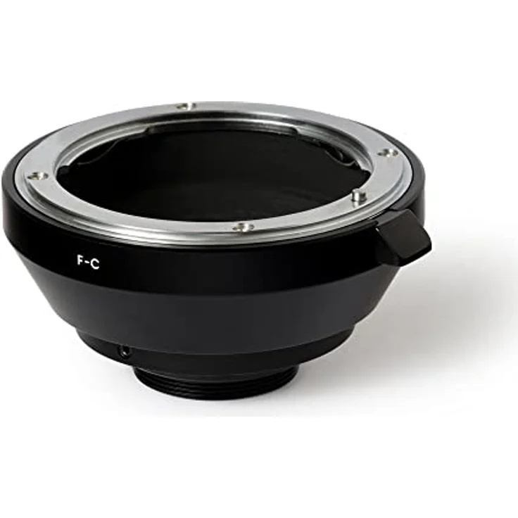 Urth Objektiv-Mount-Adapter: Kompatibel mit Nikon F-Objektiv auf C-Mount-Kameragehäuse – Bild 2