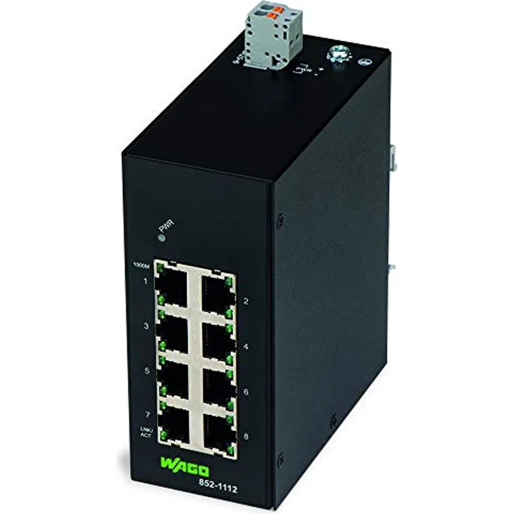 Wago 852-1112 Industrial Ethernet Switch 10/100 / 1000MBit/s – Bild 2