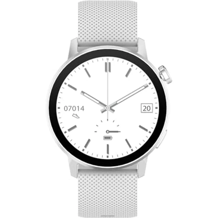 DCU TECNOLOGIC Damen-Smartwatch TEC-1,32 Zoll AMOLED-Display, GPS, Bluetooth-Anrufe, 130+ Sportmodi, Höhenmesser, Barometer, Kompass, spritzwassergeschützt, Schwarz – Bild 2