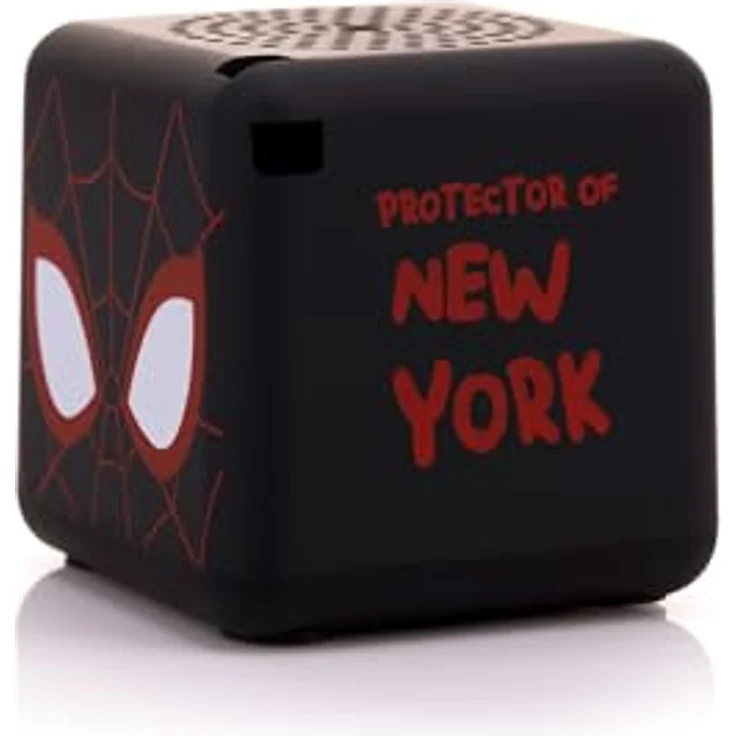 Bitty Boomers Marvel Bitty Box-Miles Morales Mini-Bluetooth-Lautsprecher, tragbar und robust, inklusive Schlüsselanhänger – Bild 5