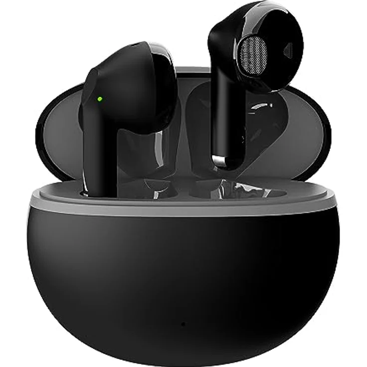 Creative Zen Air DOT Leichte, echte kabellose, schweißfeste In-Ear-Kopfhörer, mit ultrakompaktem Gehäuse, 13-mm-Neodym-Treiber, zwei Mikrofone mit ENC-Technologie, bis zu 24 Stunden Akkulaufzeit, Bluetooth 5.3. – Bild 1