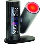 Technoline Projektionswecker WT 514 mit Wettervorhersage, schwarz, 116 x 65 x 142 mm