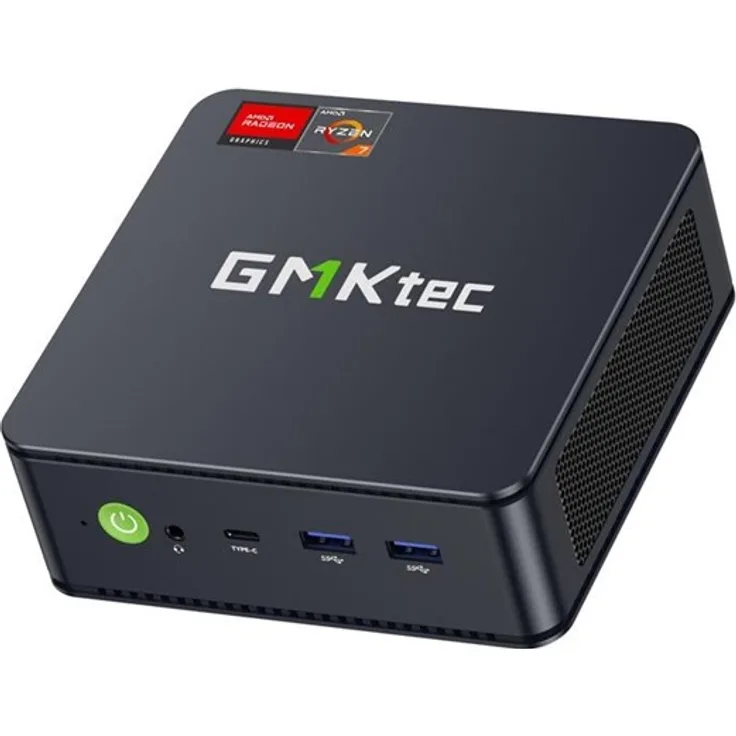 GMKtec M5 Ultra, Mini-PC mit AMD Ryzen 7 7730U, 16GB RAM, 512GB SSD, Windows 11 Pro, Triple-Display Unterstützung