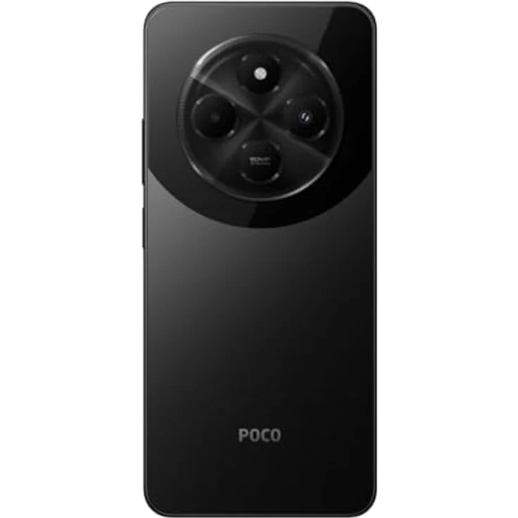 Xiaomi Poco C75 Smartphone, 6 + 128 GB, Display 17,8 cm (6,88 Zoll), 120 Hz HD+, Medialek Helio G81, Dreifachkamera, 50 MP + 2 MP, 5000 mAh, Schwarz – Bild 2
