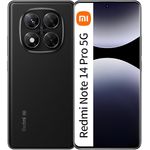 Xiaomi Redmi Note 14 Pro 5G EU Smartphone 12GB RAM + 256GB ROM 6,67 Zoll 120Hz 200MP 5110mAh Schwarz (mit Ladegerät)