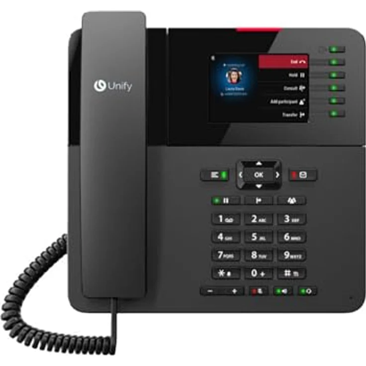 Unify OpenScape Desk Phone CP410, VoIP-Telefon mit mehreren Leitungen und SIP-Unterstützung – Bild 2