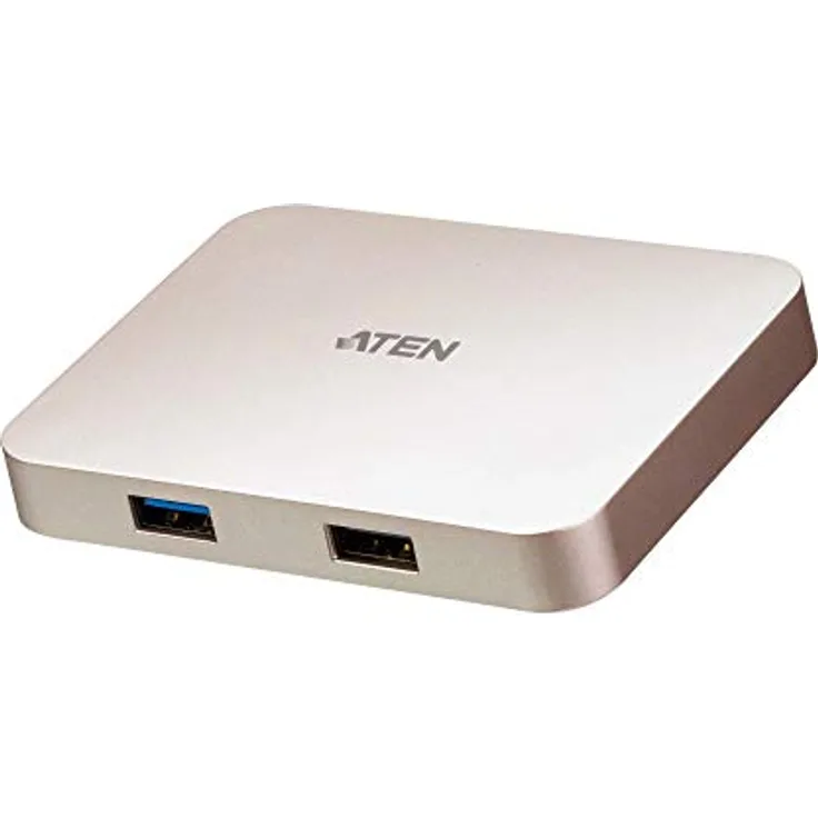 ATEN USB-C 4K Ultra Mini Dock PD60W, UH3235-AT (PD60W), Silber