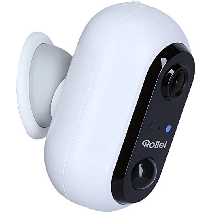 Rollei Überwachungskamera Wireless Security Cam 1080p, kabellose Überwachungskamera mit Full-HD Auflösung und App Steuerung. Geschützt nach IP64 – Bild 2