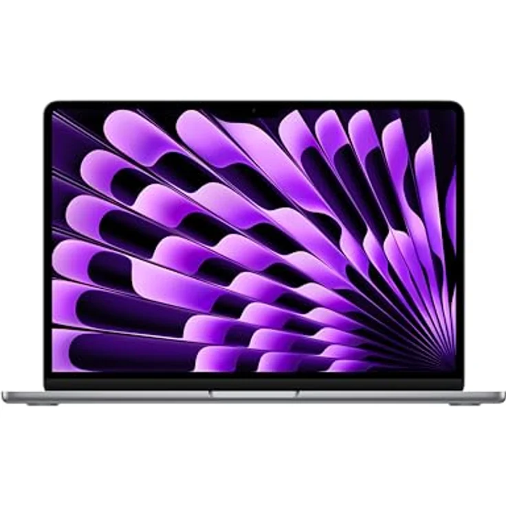 Apple 13" MacBook Air Laptop mit M3 Chip: 13,6" Liquid Retina Display, 16 GB RAM, 256 GB SSD, Space Grau – Bild 1