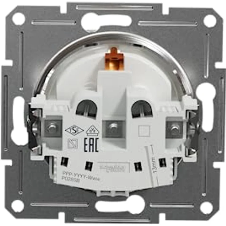 Schneider Electric Asfora EPH2970221D SCHUKO-Steckdose 16A, Berührungsschutz, Schutzkontaktsteckdose,Steckklemmen,Unterputzsteckdose Weiß – Bild 4