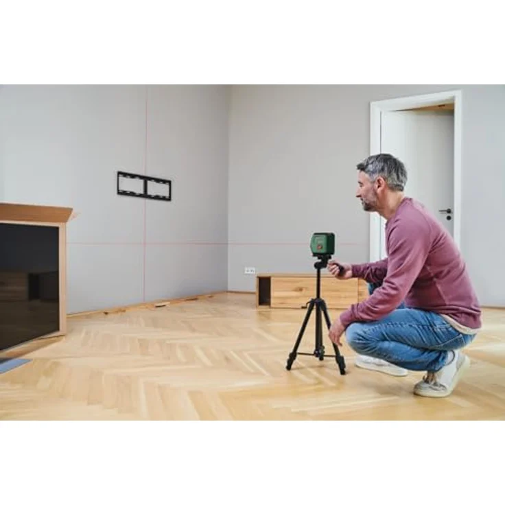 Bosch Professional TT 120, Stativ für Nivelliergeräte, max. Höhe 1,20 m, Schwarz – Bild 3