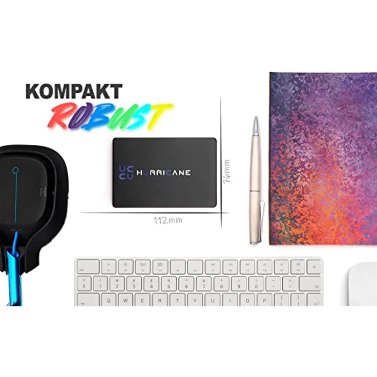 HURRICANE 500GB Externe Festplatte 2,5" USB 3.0 MD25U3 Mobile Speicherplatte für Fotos TV Laptop PS4 PS5 Xbox -schwarz – Bild 5