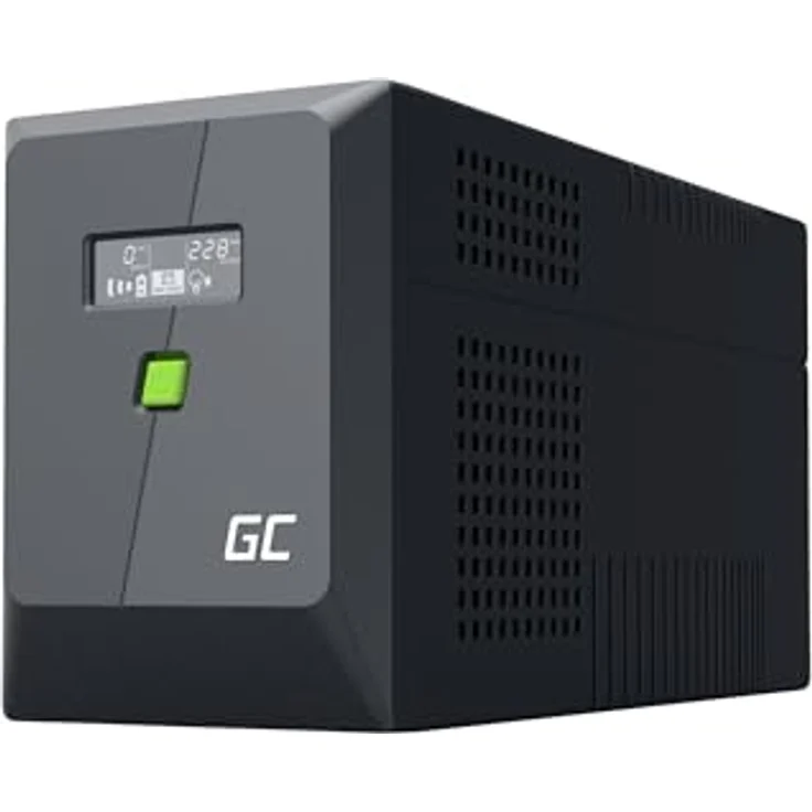 GreenCell UPS Power Proof 2000VA 1200W, Line-Interaktive USV mit 4 Ausgängen und Sinuswellen-Technologie – Bild 3