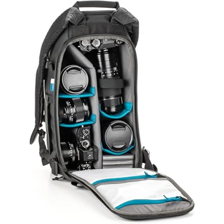 Tenba Axis V2, Fotorucksack 20 l mit gepolstertem 14-Zoll-Laptopfach, Schwarz – Bild 11