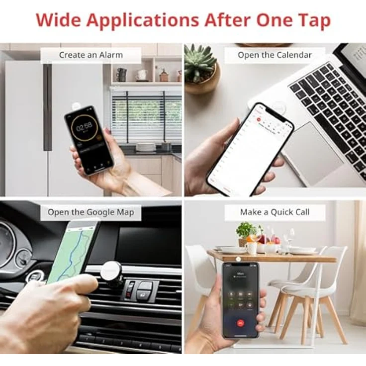 SWITCHBOT Smart Tag 3er Pack NFC-Tag Aufkleber, Weiß, NTAG 216-Chip mit 888 Byte Speicher, wasserdicht, kompatibel mit Android und iOS – Bild 7