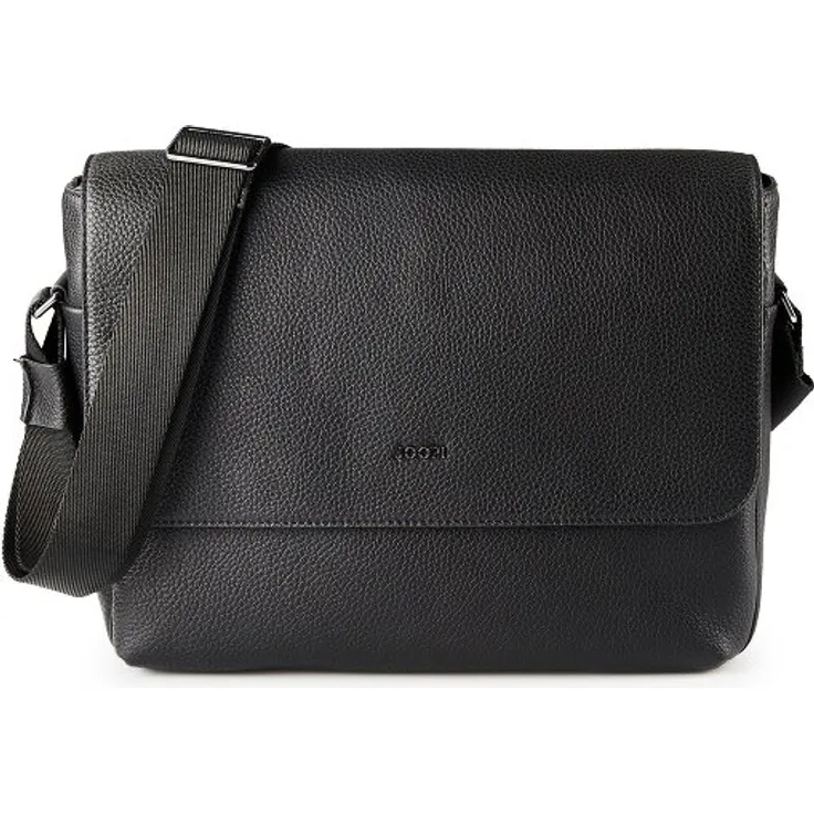 Joop! Cardona Nevio Aktentasche, 34 cm, Leder, schwarz