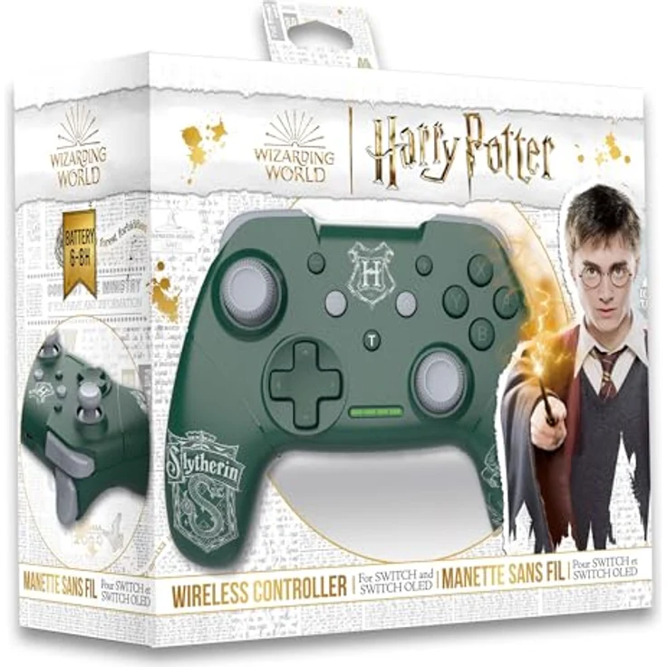 Freaks and Geeks Harry Potter Slytherin wireless PlayStation 4 Controller – Bild 1