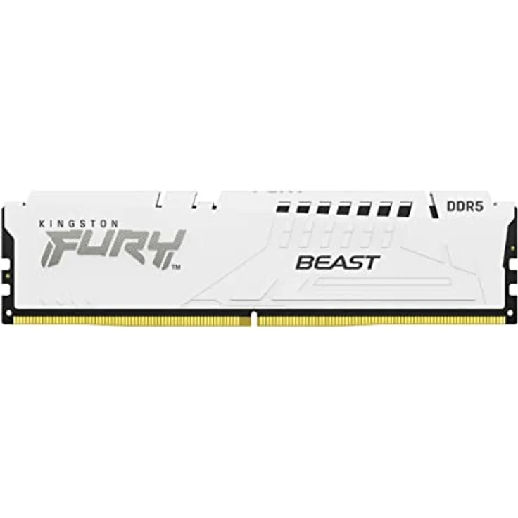 Kingston FURY Beast 32GB 6000MT/s DDR5 CL30 DIMM (Kit mit 2) Weiß Desktop Gaming Speicher - KF560C30BWEK2-32 – Bild 2