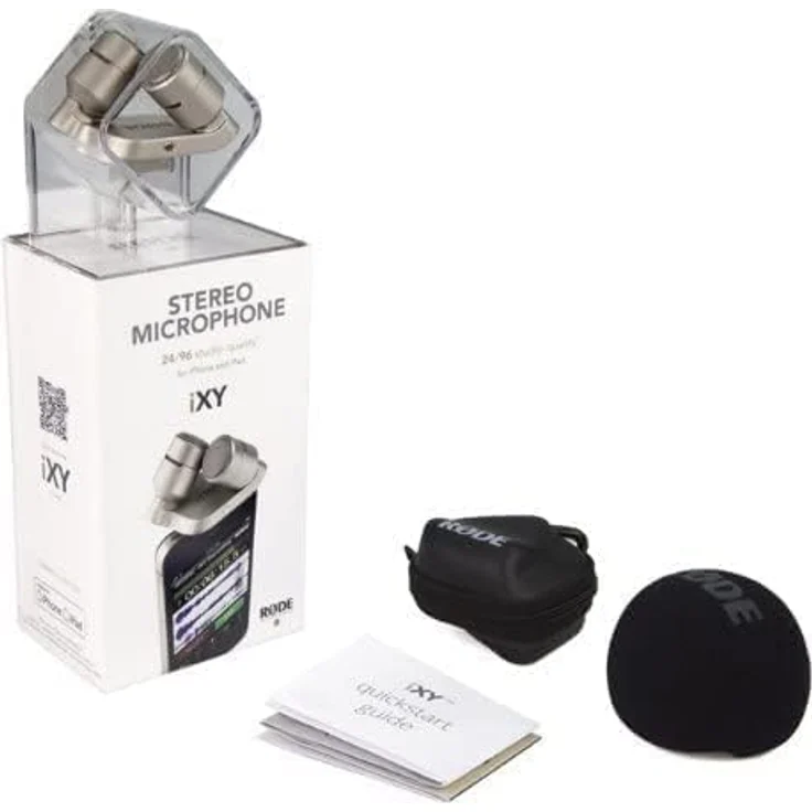 Rode iXY Stereo Mikrophone 24-96 Studio Qualität für iPhone, iPad und iPhone – Bild 5