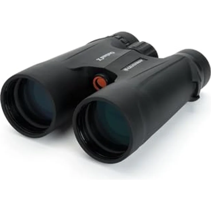Celestron 71348 10 x 50 Outland X-Fernglas, Schwarz - Mehrfach vergütete Linsen, BaK-4 Prismen, wasserdicht, beschlagsfrei – Bild 1