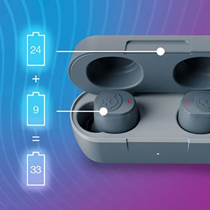 SKULLCANDY Jib True 2 - Wireless Earbuds Chill Grey – Bild 5