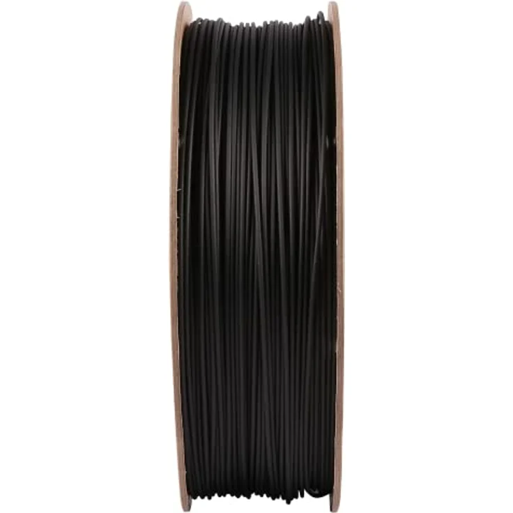 Polymaker PolyLite PLA-Kohlefaser Filament, 1,75 mm, 1 kg, stark kohlefaserverstärkt, matte Oberfläche, schwarze Farbe, 3D-Drucker-Filament – Bild 5