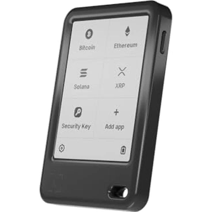 Ledger Nano Gen5, Krypto-Touchscreen-Signer für Einsteiger mit 2.8 Zoll Display, 15.000+ unterstützten Krypto-Assets, Schwarz – Bild 2