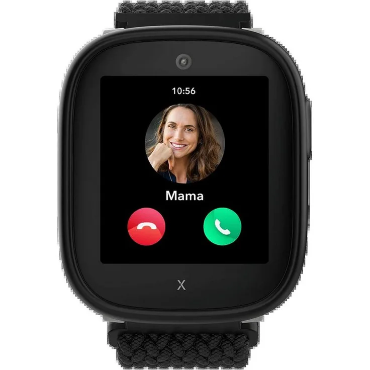 Xplora X6 Play eSIM (2. Gen) Smartwatch, kindgerecht mit GPS, 8 GB Speicher, wasser- und staubdicht, inkl. Ladekabel und 2 Frames in Pink und Grün