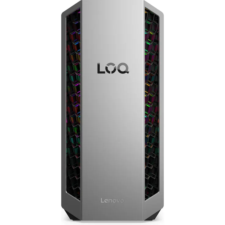 Lenovo LOQ Tower 26ADR10, Gaming-PC mit AMD Ryzen 7 8745HX, 16GB RAM, 1TB SSD, GeForce RTX 5060, Windows 11, Schwarz