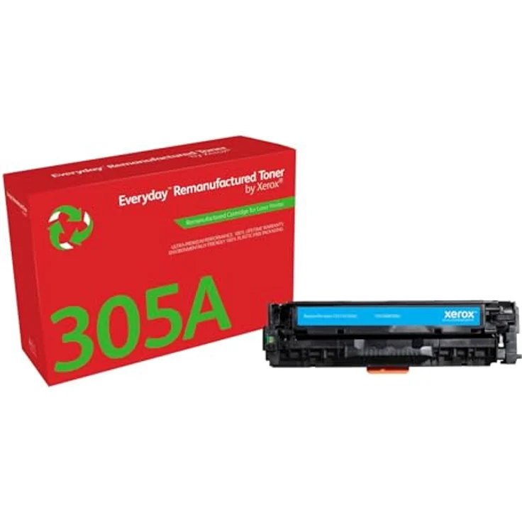 Xerox Everyday 006R03804, Cyan Laser Toner für HP LaserJet Pro 300, 2600 Seiten Kapazität, hohe Zuverlässigkeit – Bild 1