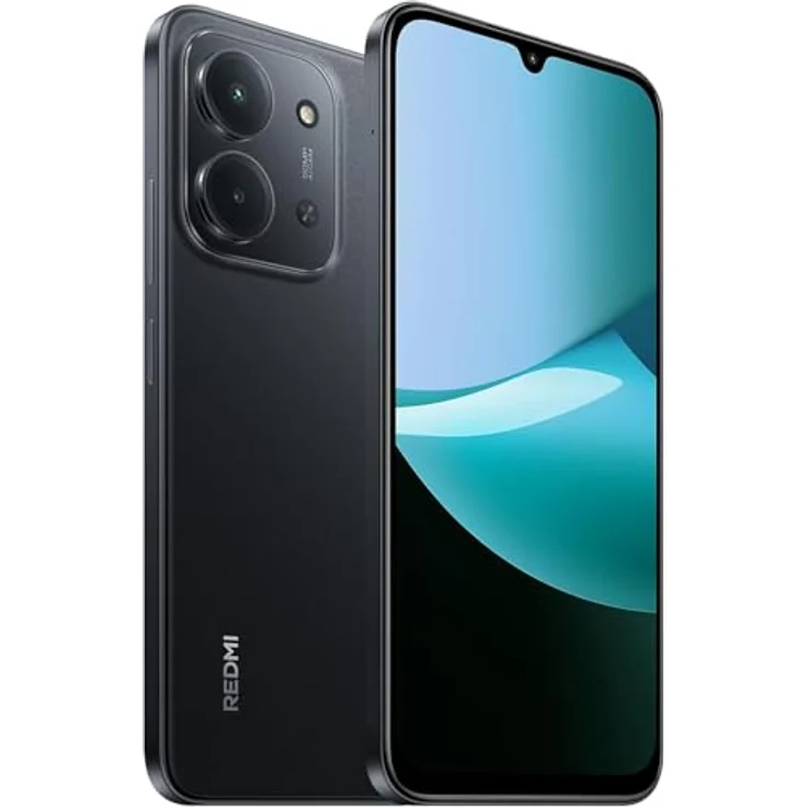 Xiaomi Redmi 15C, Smartphone mit 4GB RAM, 256GB Speicher, 6,9" 120Hz Display, MediaTek Helio G81-Ultra, 50MP Kamera, 6000mAh Akku, Schwarz Midnight – Bild 4