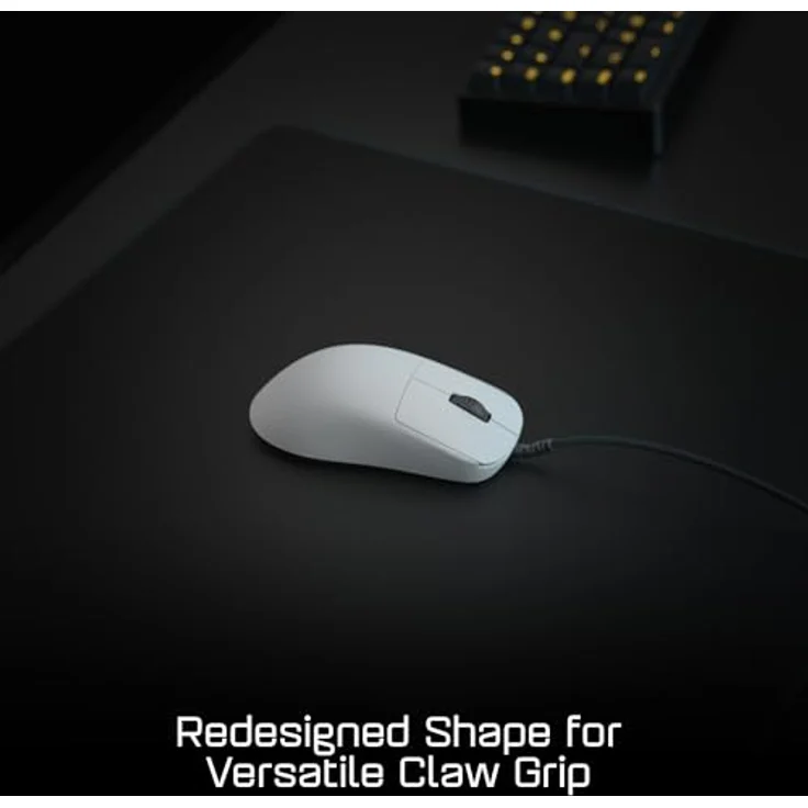 Endgame Gear OP1 8k (Kabelgebunden), Maus, mit hoher Abtastrate und exklusiven Kailh GX Switches, in Weiss – Bild 5