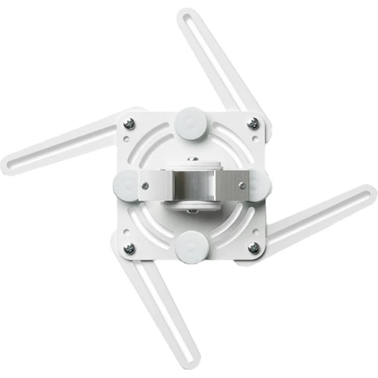 SMS Proj ShortThrow UniSlide W, Universelle Projektorhalterung für Ultraweitwinkelprojektoren in Weiß, flexible Montage, präzise Justierung, 8 kg Tragkraft