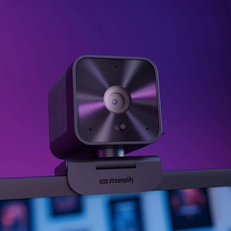 streamplify Streamplify CAM G, QHD Webcam mit Dual-Mikrofonen, automatischer Fokus- und Lichtanpassung, schwenk- und neigbar – Bild 8