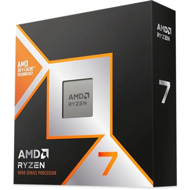 AMD Ryzen 7 9850X3D Prozessor, 8 Kerne/16 Threads, 4.70-5.60GHz, AM5 Sockel, boxed ohne Kühler – Bild 3