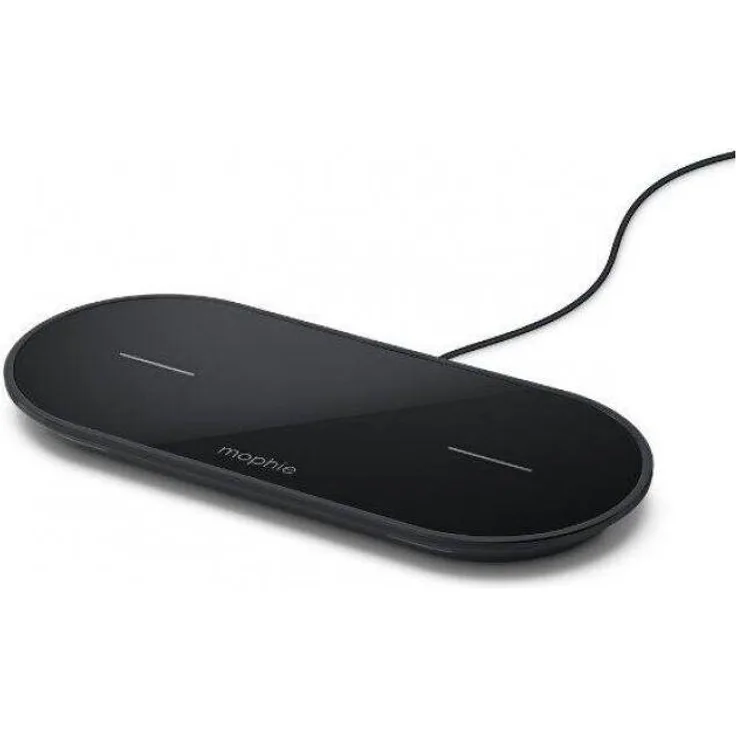mophie 401316655, Kabellose Ladestation für AirPods Max und AirPods/AirPods Pro, USB-C-Anschluss, Schwarz