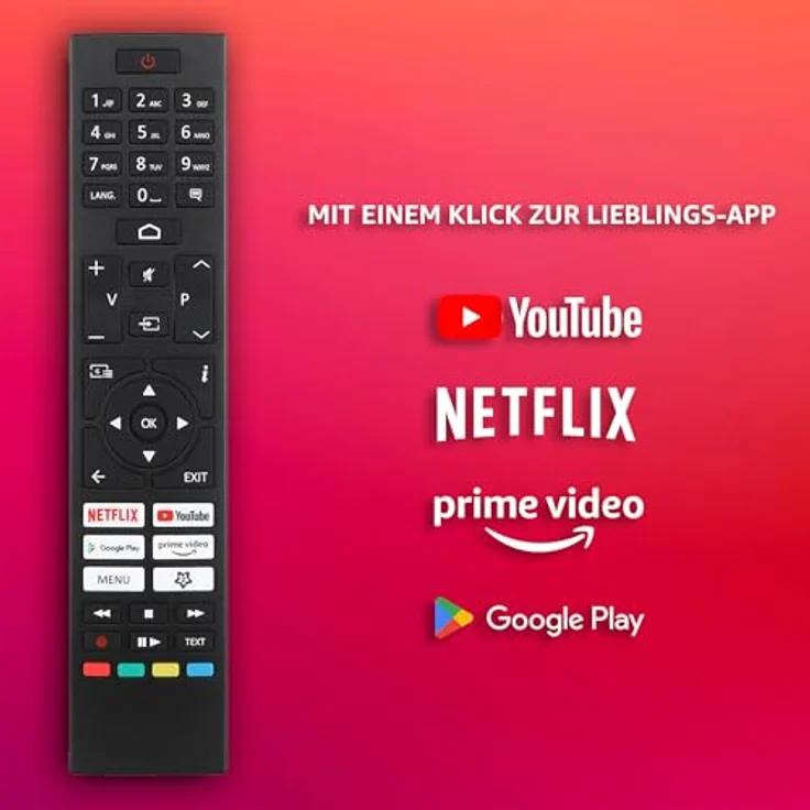 Telefunken Fernseher 50 Zoll Android Smart TV (4K UHD, HDR Dolby Vision, Triple-Tuner, Bluetooth, Dolby Atmos) D50U750X2CWI, Schwarz – Bild 4
