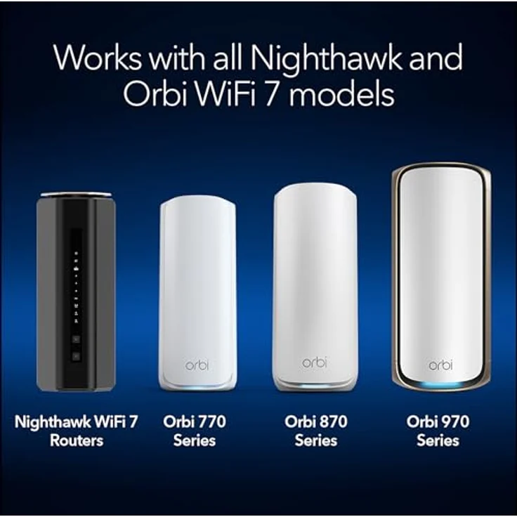 Netgear Orbi RBE97/ RS700 Wandhalterung Black, Access-Points – Bild 4
