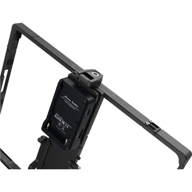 Accsoon SeeMo ACC05 Montageadapterplatte 1/4 Zoll, multifunktionale Zubehörklemme für iPhone und iPad Käfige, leichtes Aluminium mit Schnellverschluss und Dämpfungsscharnier – Bild 5