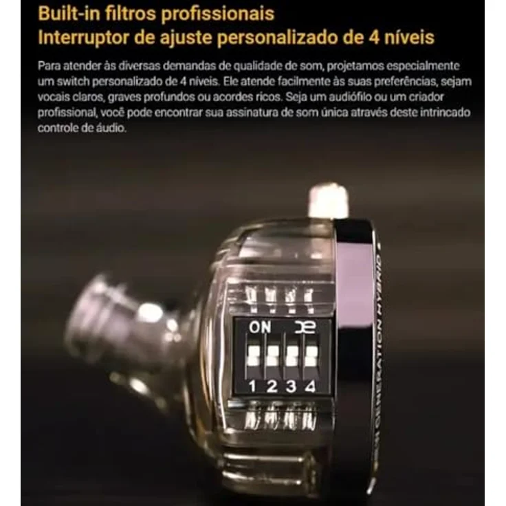 KZ ZS10 PRO 2 NO MIC, In-Ear-Kopfhörer mit Frequenzbereich von 20 bis 40.000 Hz, abnehmbarem Kabel und ergonomischem Design – Bild 4