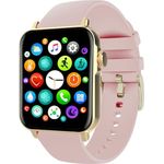 SMARTY 2.0 SW035F05 Smartwatch, Damenuhr, 35 mm, Touch-Display, Silikonarmband, Rosa/Goldfarben