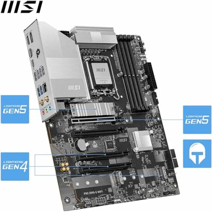 MSI PRO Z890-S WiFi, Mainboard mit hochwertigen Materialien und langer Lebensdauer – Bild 5