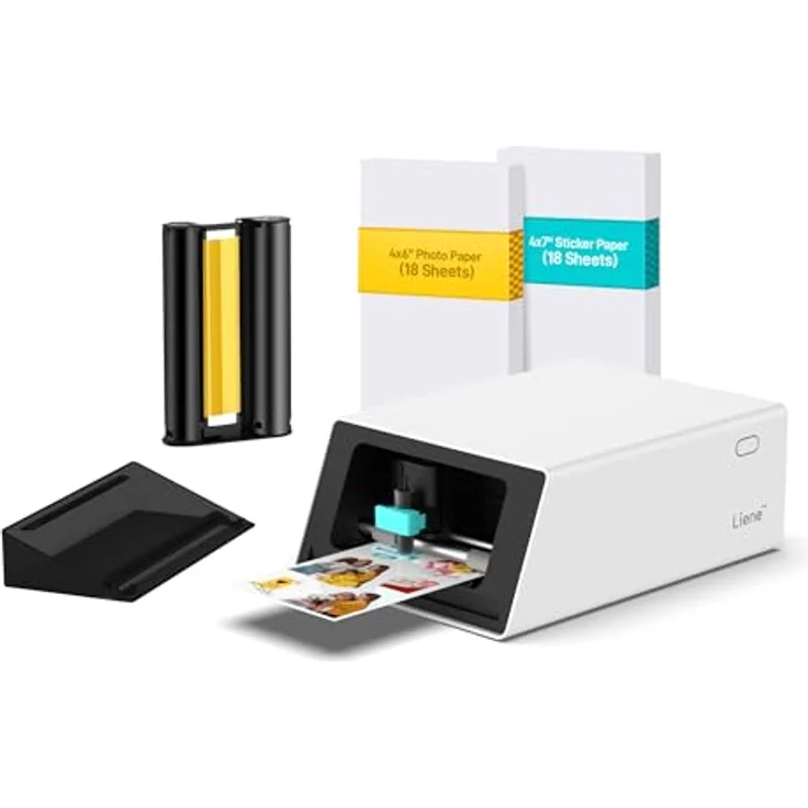 Liene PixCut S1, Fotodrucker mit 300 x 300 dpi Druck-Auflösung und Schneidefunktion – Bild 1